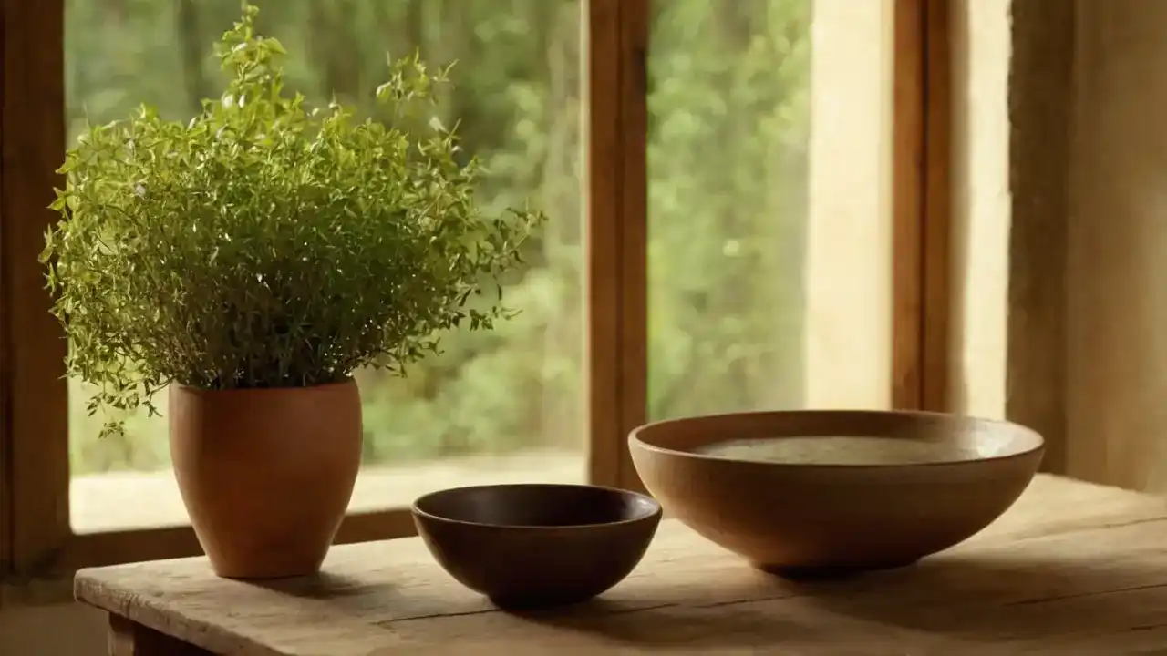 Luz suave, calma, naturaleza y serenidad