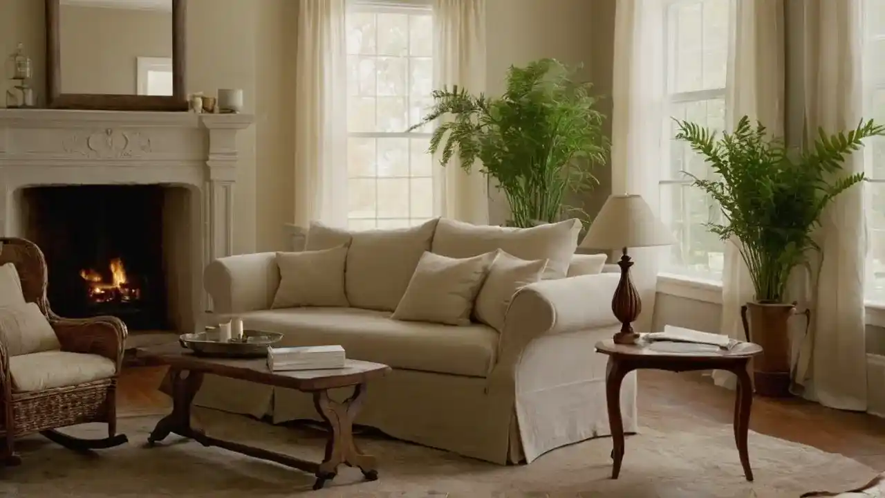 Un espacio cálido y acogedor relajante