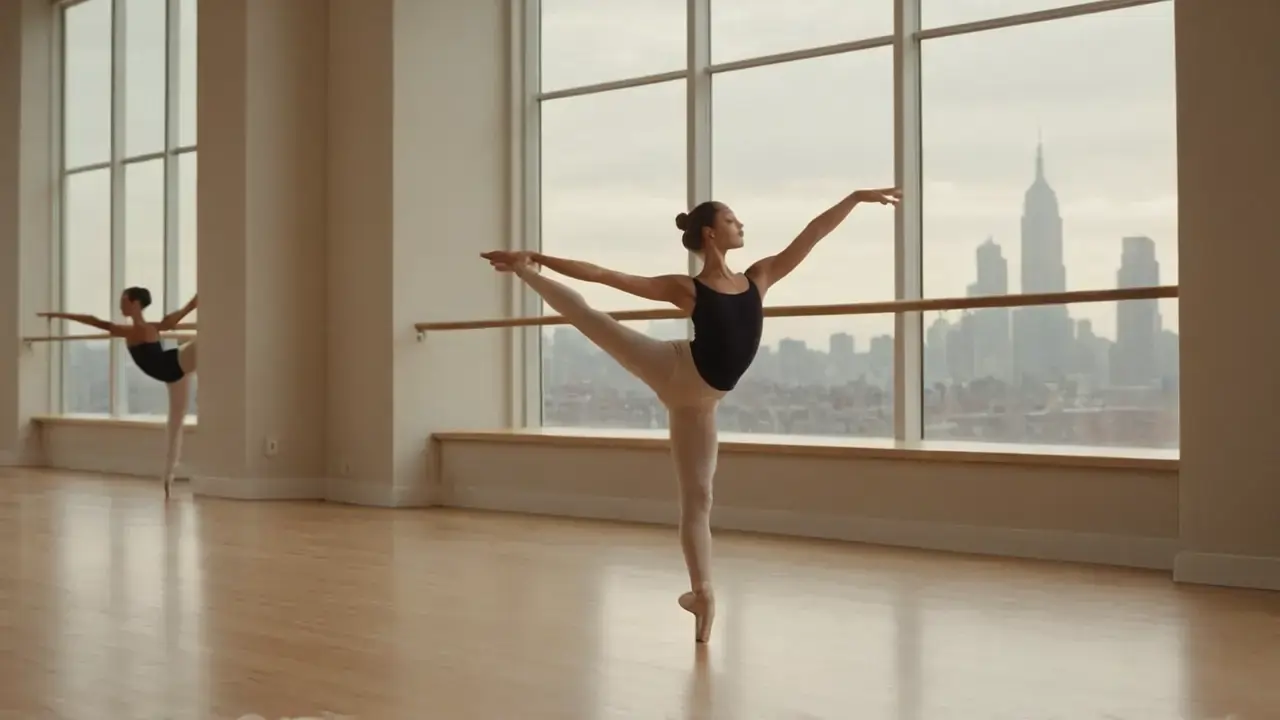 Danza en luz, espacio silencioso