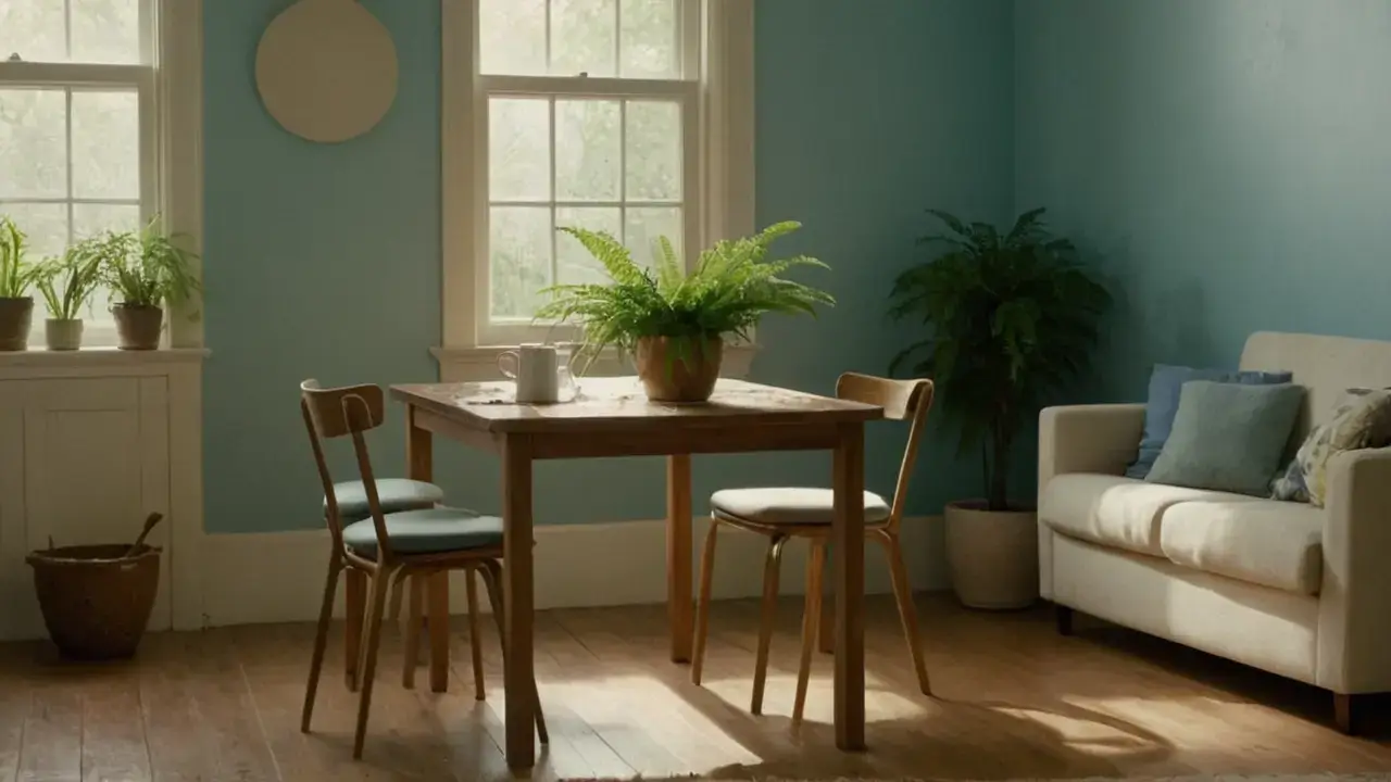Cocina tranquila, luz y detalles sutiles
