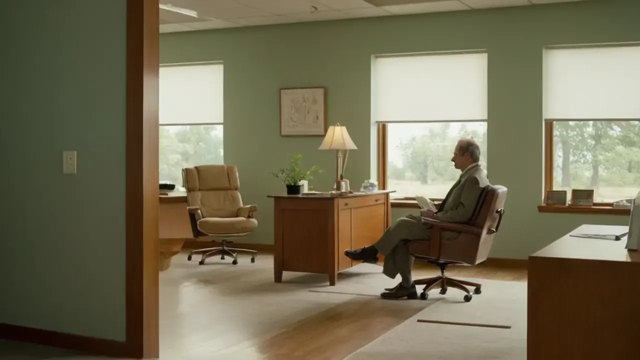 Consulta médica serena y detallada