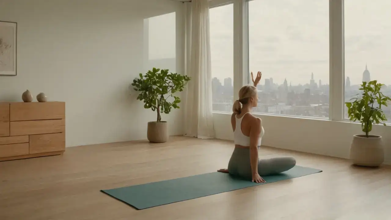 Serenidad en luz y espacio minimalista