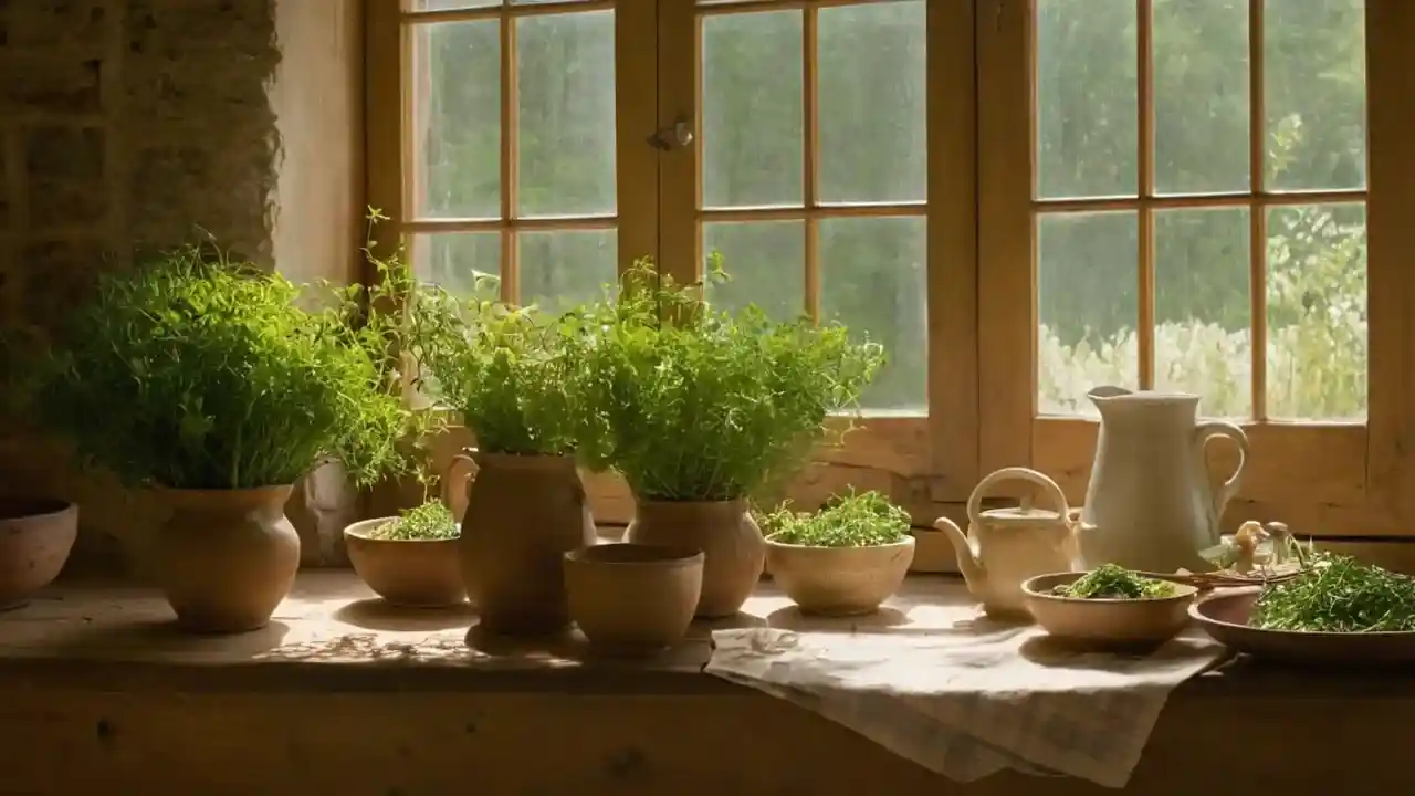 Luz cálida, calma y hogar