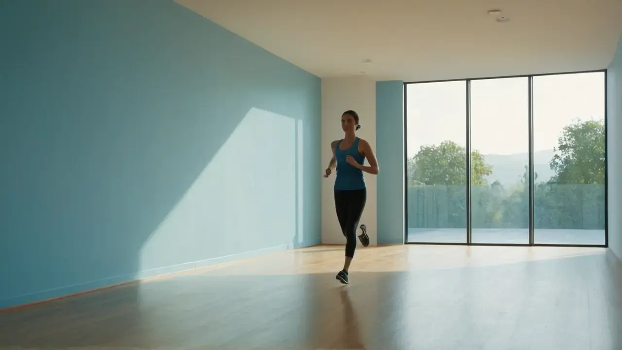 Espacio amplio, luz y movimiento silencioso