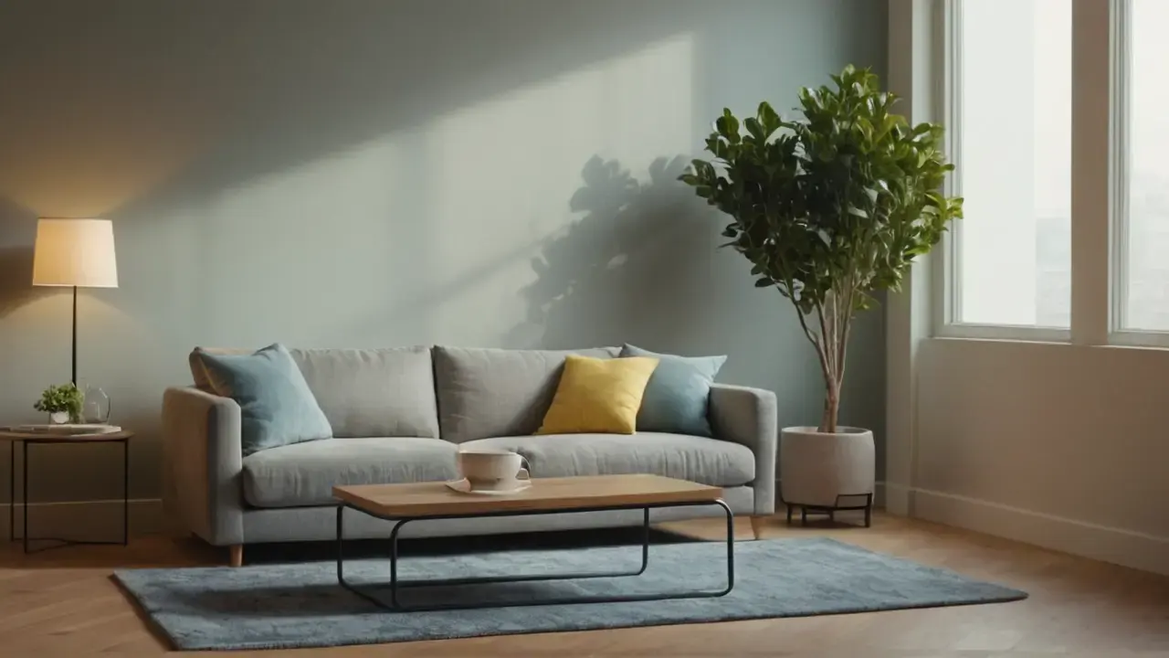 Luz cálida, espacio sereno y quietud