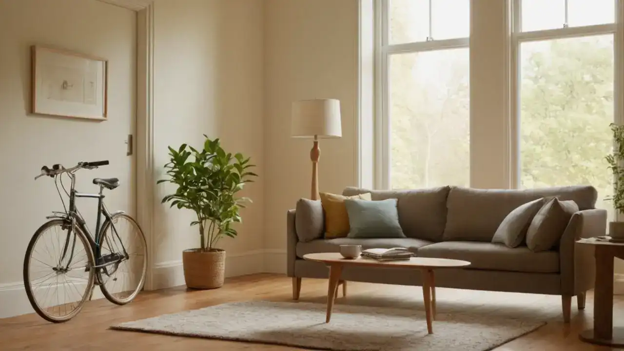 Un salón moderno, luminoso y dinámico