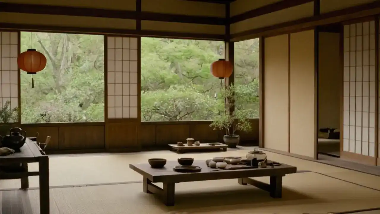 Trabajo artesanal japonés, luz y calma