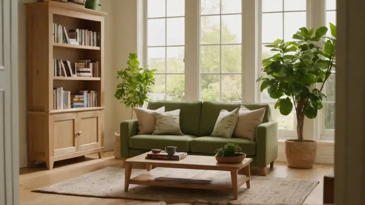 Un espacio tranquilo y luminoso, en movimiento