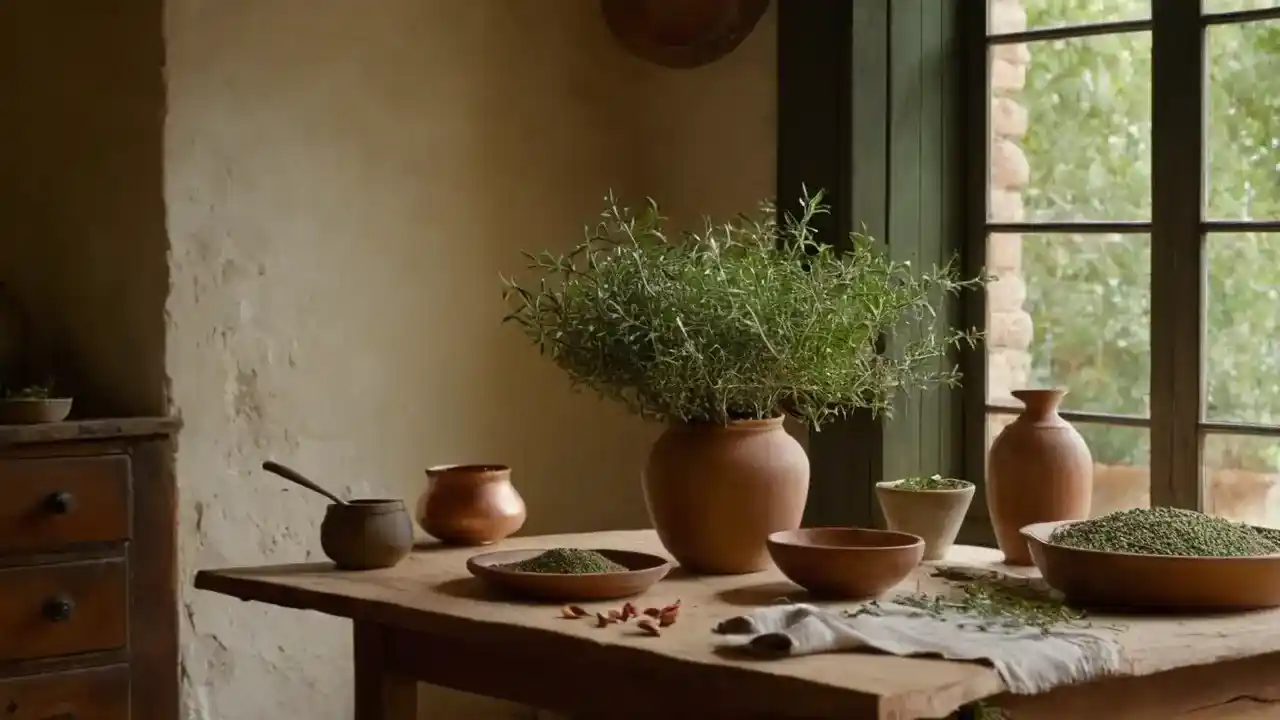 Luz cálida, rusticidad y serenidad