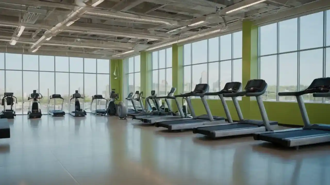 Gimnasio moderno: espacio