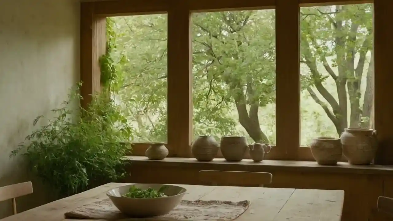 Luz natural ilumina un espacio tranquilo