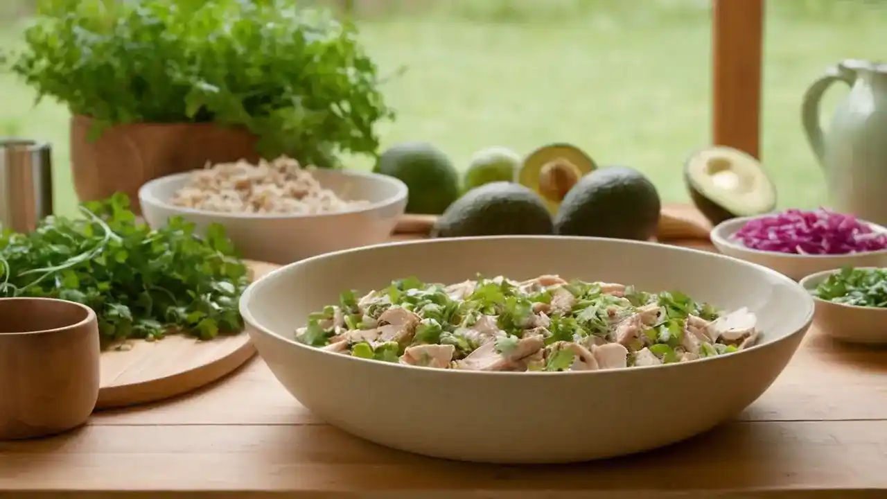 Cocina cálida, luz natural y paz