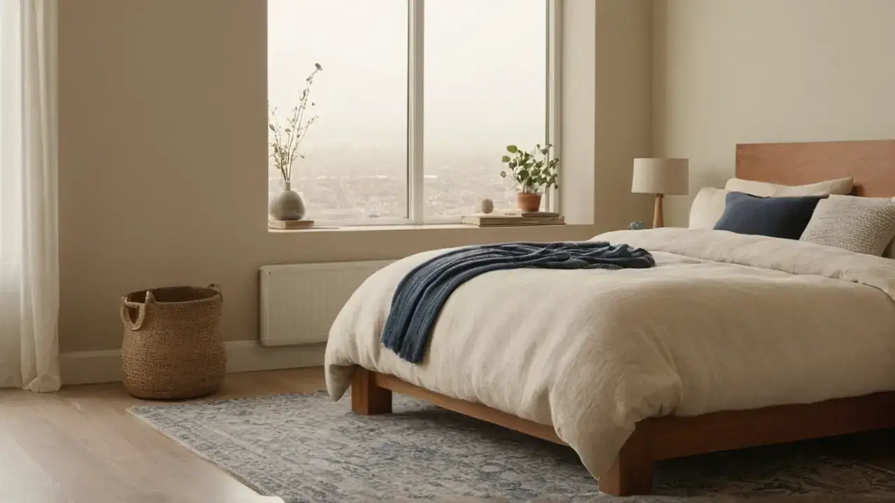 Tranquilidad y sueño en la habitación