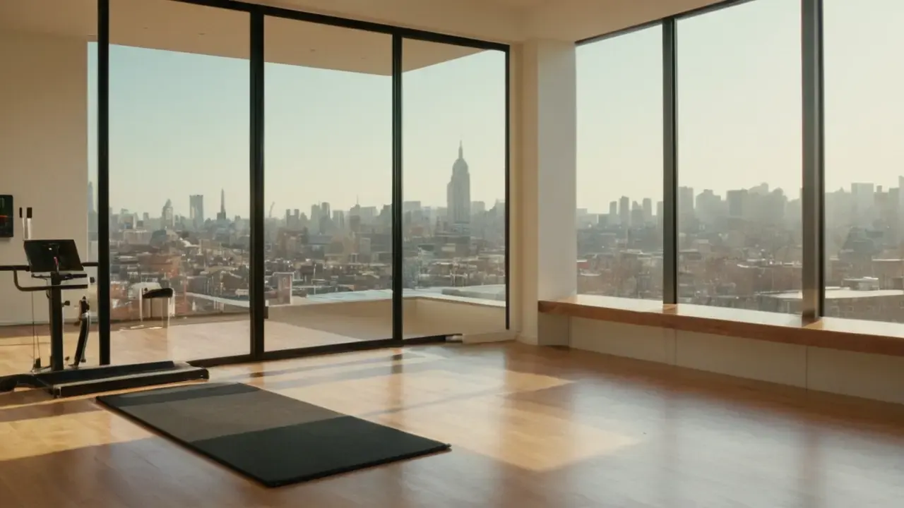 Luz y forma en un estudio tranquilo