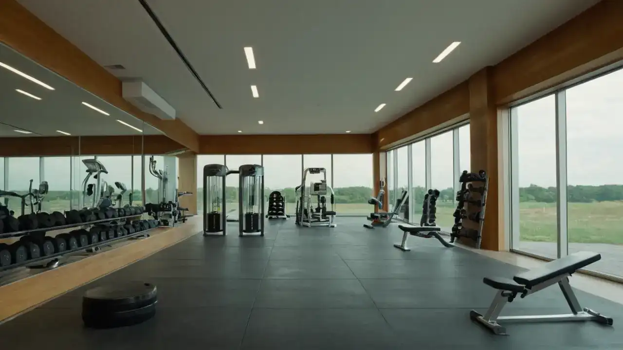 Entrenamiento intenso, espacio y luz ideal