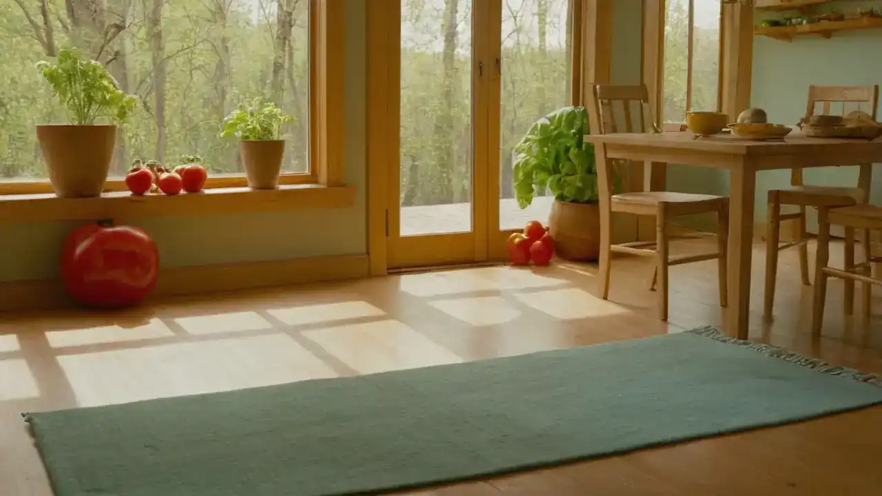 Luz cálida, hogar, tranquilidad y naturaleza