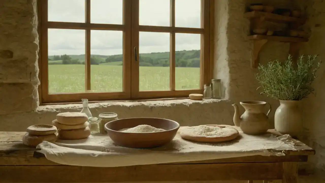 Luz cálida, vida rural serena