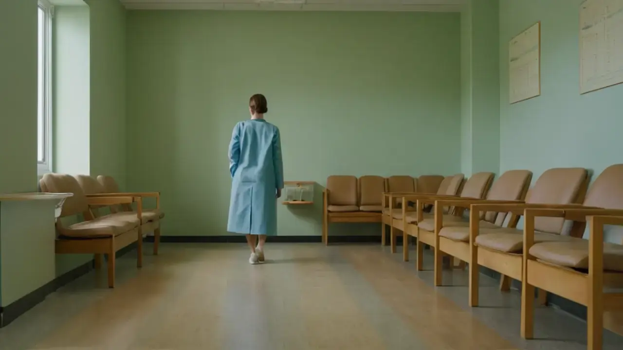 Esperanza contenida en silencio hospitalario