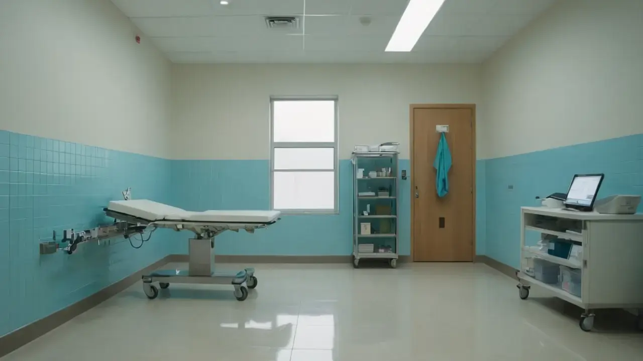 Profesionalismo en examen bioimpedancia, luz clara