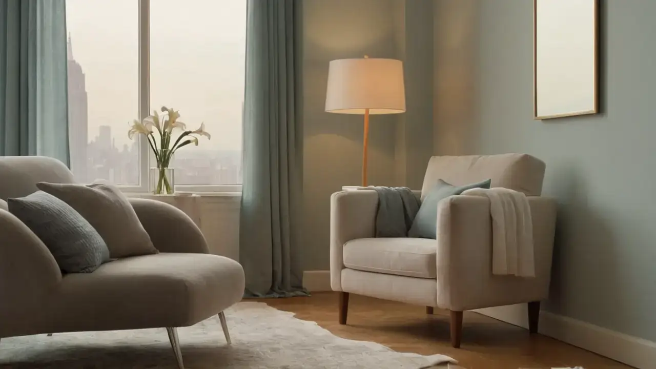 Belleza serena, luz y detalle íntimo