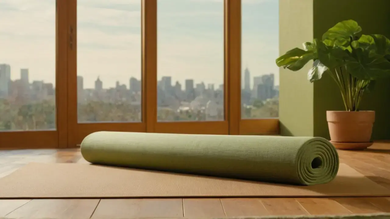 Yoga, luz, quietud y paisaje urbano