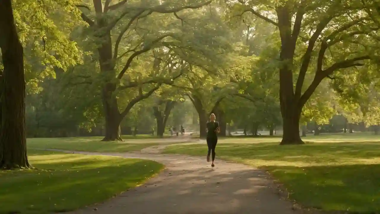 Parque urbano: luz, ritmo y ciudad