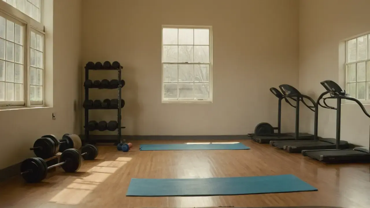 Gimnasio funcional, luz y movimiento