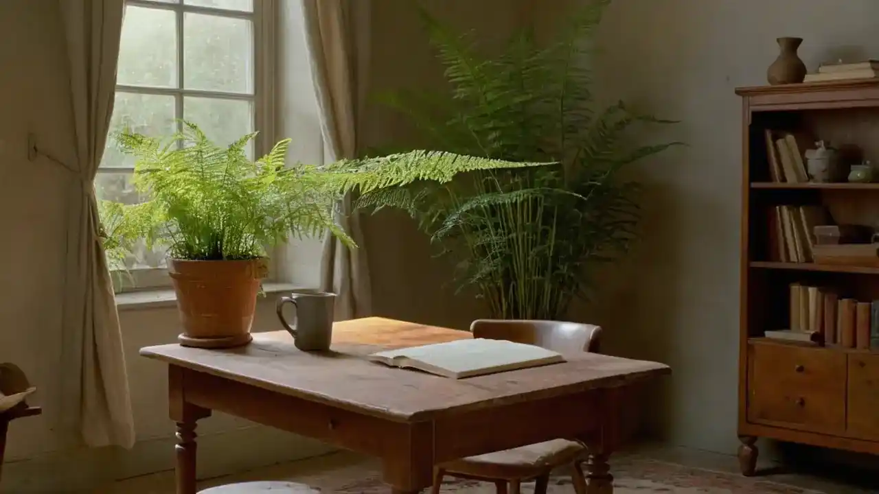 Luz cálida, quietud y un ambiente sereno