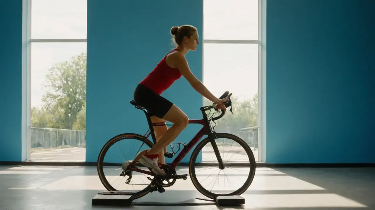 Estudio de ciclismo: luz, movimiento, detalle