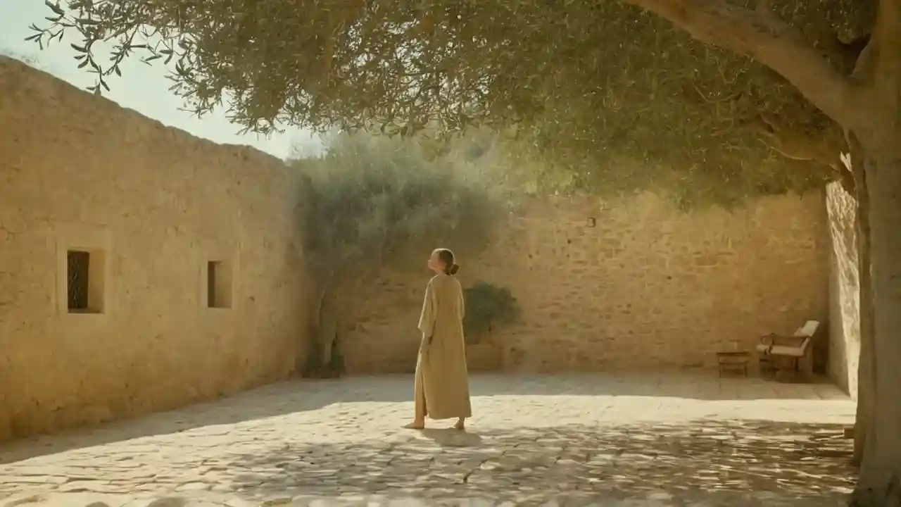 Luz suave, quietud, paisaje sereno