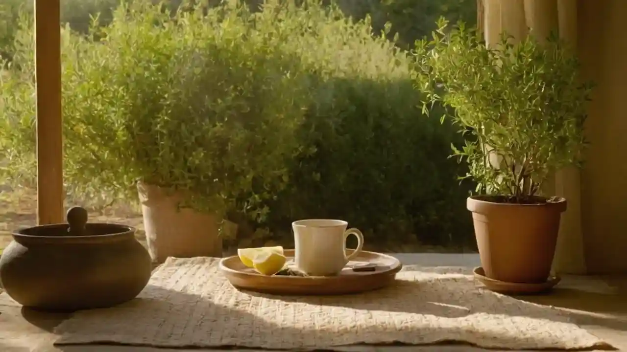 Luz suave, calma, naturaleza y quietud