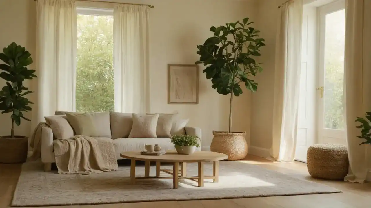 Luz suave, espacio, calma y belleza